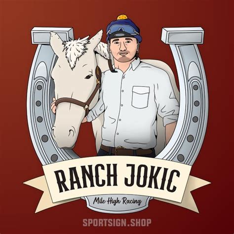 Ranch Jokic - Mile High Racing, illustration by me :) : r/denvernuggets