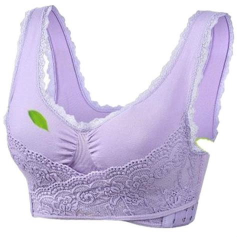 COOGOO - Sexy Lace Bralette Solid Cross Side Buckle Bra Brassiere Wireless Push up Bras for ...