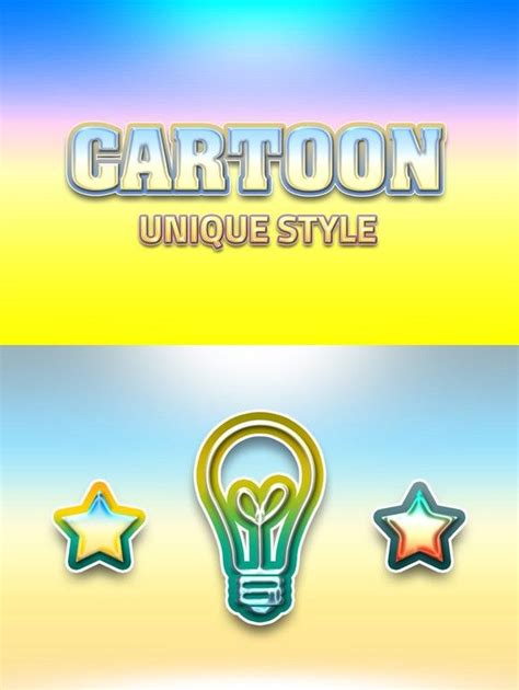 36 Premium Cartoon Styles V02 | Cartoon styles, Style, Layer style