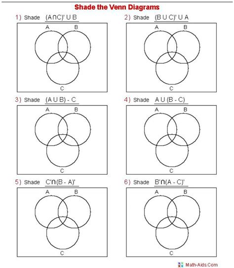 SOLVED: Shade the Venn Diagrams: Shade (A âˆ© B) U (B âˆ© C) U (A âˆ© B ...