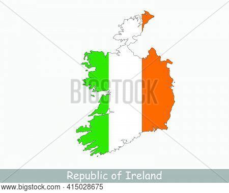 Republic Ireland Flag Vector & Photo (Free Trial) | Bigstock