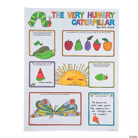 The Very Hungry Caterpillar Story Printable