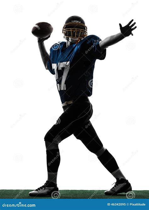 Man Throwing Football To Group Of People Back View. Stock Photography | CartoonDealer.com #30839180