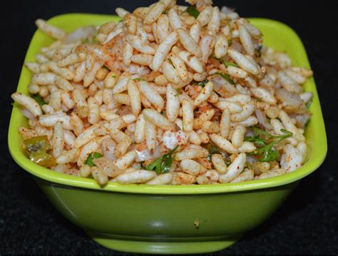 How to Make Spicy Puffed Rice (Masala Mandakki) Snack - Delishably