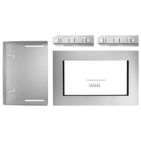 Maytag 27 in. Microwave Trim Kit in Stainless Steel-MK2167AS - The Home Depot