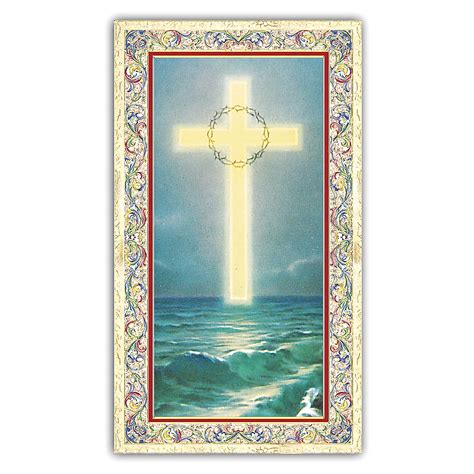 Holy card, Cross, Prayer to the Holy Cross ITA, 10x5 cm | online sales ...