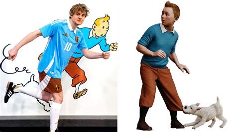 Belgium Football Association unveils new Tintin-inspired kit for summer ...