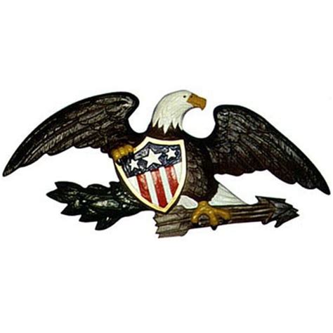 Deluxe American Freedom Symbol Wall Eagle | Early american decor ...