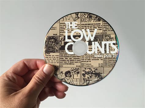 Album art/design for the Low Counts - The Silent P