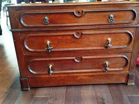 Marble Top Dresser Makeover - Lynn Fern