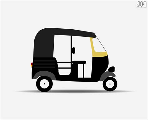 Auto Rickshaw Drawing | Free download on ClipArtMag