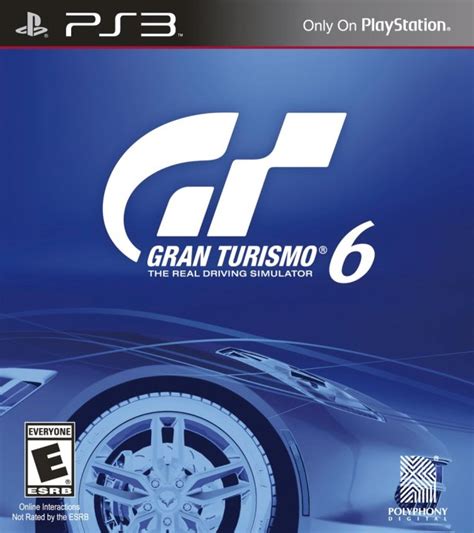 Gran Turismo 6 Playstation 3 Game