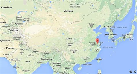 Where is Changzhou on map of China