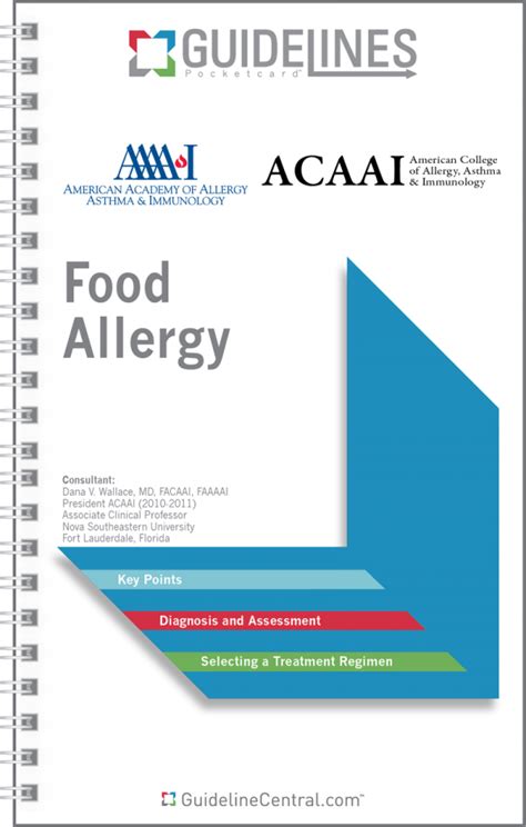 Food Allergy Guidelines Pocket Guide - Guideline Central