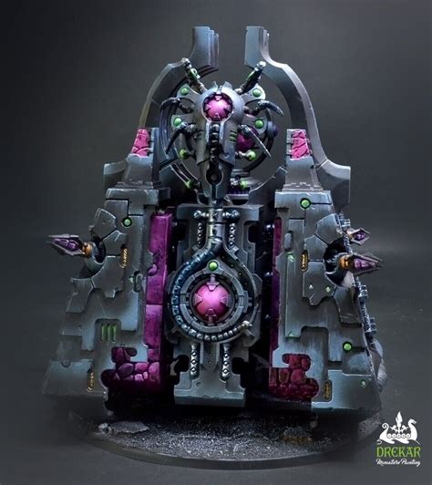 Monolith Inferno Necron ** COMMISSION ** painting warhammer 40K | eBay