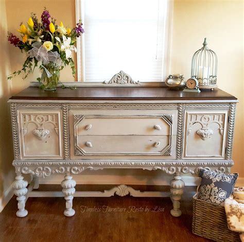 1920s Jacobean buffet makeover - by Timeless Furniture Resto by Lisa | Redo furniture, Timeless ...