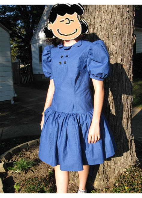 Lucy Van Pelt from the cartoon strip Peanuts. This dress is available in misses sizes. By ...