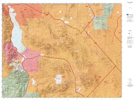 Nevada Hunting Unit 205 Topo Maps - HuntersDomain