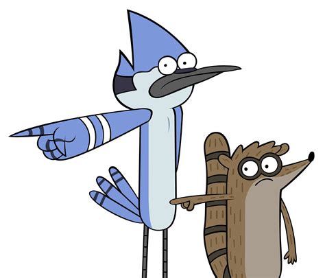 mordecai_and_rigby | Mordecai y rigby, Como dibujar a vegeta, Dibujos