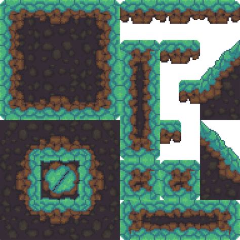 Forest Pixel Art Tileset 2d Game Platformer Pixel Art Pixel Art | Images and Photos finder