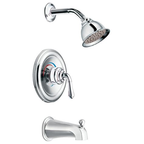 Shop Moen Chrome Tub/Shower Trim Kit at Lowes.com