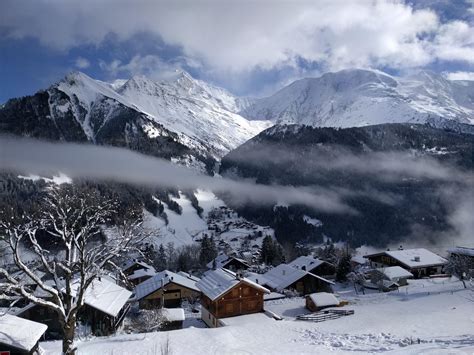 Mountain snow in Village [5120x3840] : r/wallpaper