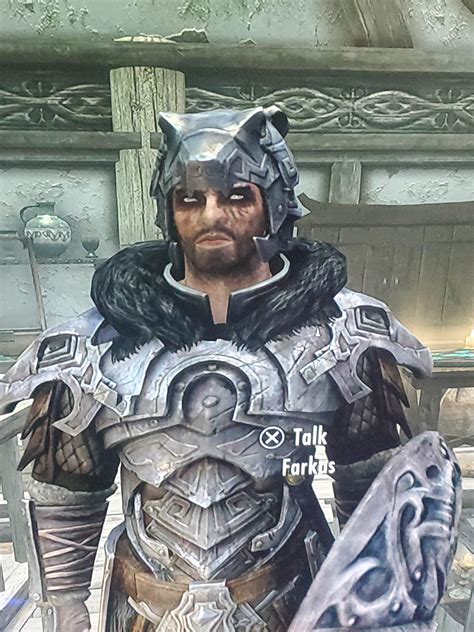 I gave farkas some nordic carved armor and he looks awesome : r/skyrim