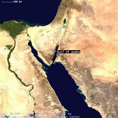 GULF OF AQABA EGYPT (GENERAL) EGYPT Geography Population Map cities ...