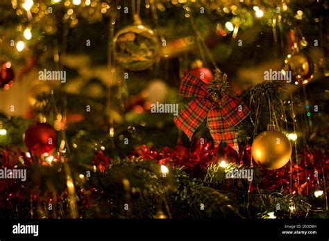 Scottish Christmas Tree Decorations Stock Photo: 54780757 - Alamy