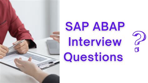 Interview Preparation – Discovering ABAP