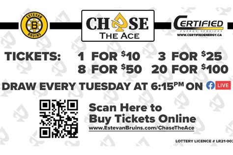 NEW! Certified Energy ‘Chase The Ace’ Online Fundraiser Begins! | Estevan Bruins