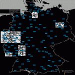 Maps of Germany road map - mapa.owje.com