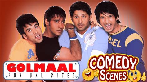 Golmaal Fun Unlimited Comedy Scenes : Ajay Devgn : Arshad Warsi - YouTube