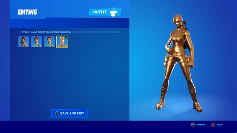 Fortnite Quests - How to unlock the gold Lara Croft skin?