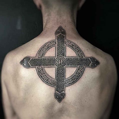 Celtic Cross Tattoo Back | Best Tattoo Ideas Gallery