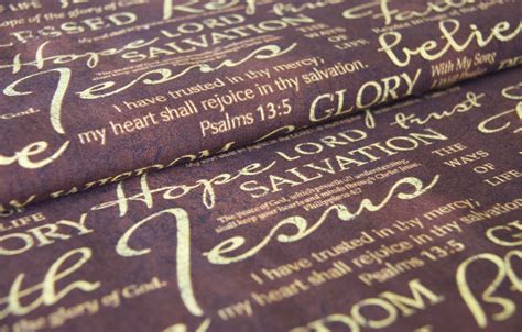 Jesus Fabric. Christian Fabric Gold and Brown - Etsy