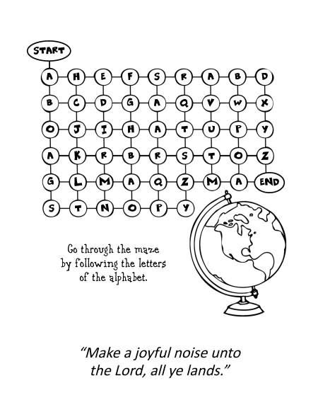 Make A Joyful Noise Coloring Page