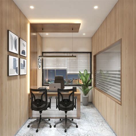 Office cabin in 2023 | Small office design interior, Office interior ...