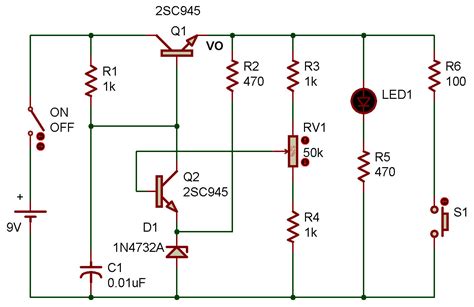 Constant-voltage circuit (variable output)