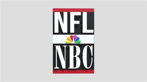 NFL On NBC Logo 1995-1996 - Download Free 3D model by jds383187 ...