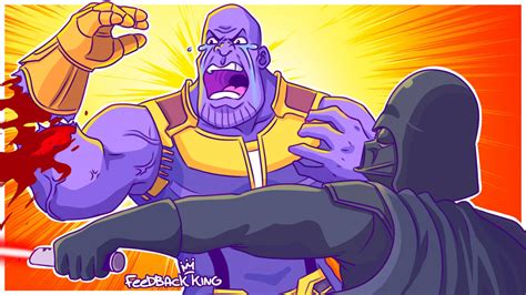 Thanos VS Darth Vader by Feedback99 on DeviantArt