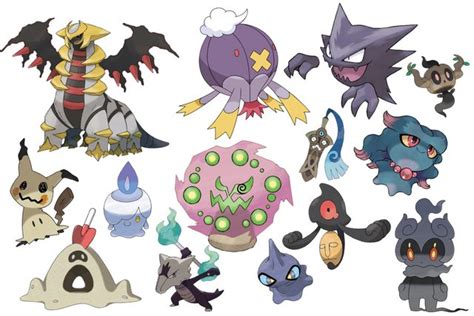 All Ghost Pokemon List