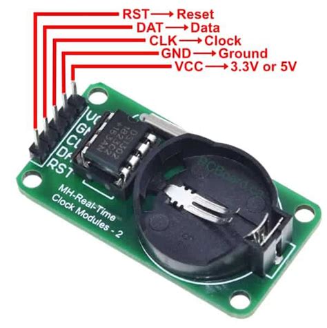 DS1302 Real Time Clock Module