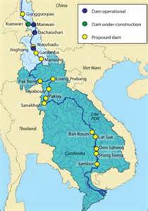 Mekong River Map