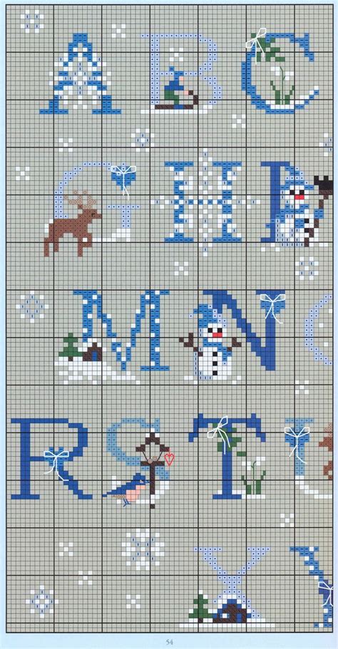 312 best images about Cross Stitch Alphabet on Pinterest | Stitching, Punto de cruz and Mini ...