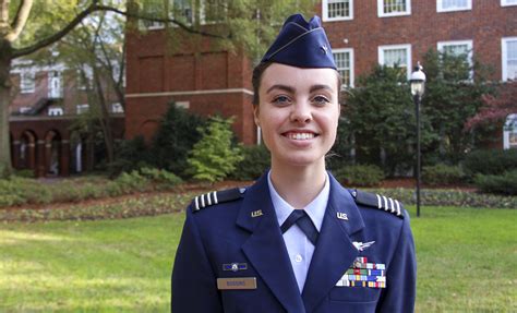 Leading in service: Boggins ’20 guides Air Force ROTC cadets in greater Greensboro detachment ...