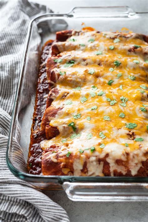 Easy Chicken Enchiladas