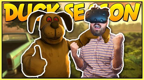 IS THIS THE CREEPIEST VR GAME EVER? - Let's Play Duck Season Gameplay - VR HTC Vive - YouTube