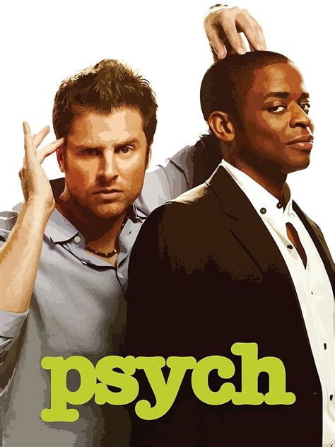 "Psych " Poster for Sale by ERB27 | Redbubble