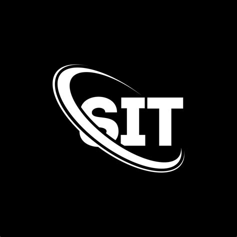 sentarse logotipo. sentarse carta. diseño del logotipo de la letra sit. las iniciales se sientan ...